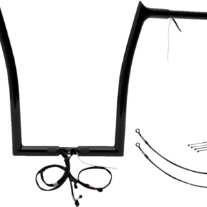 Handlebar Kit - Pointed Top - 16" - Black