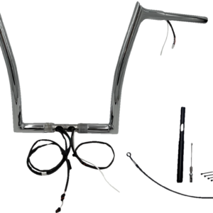 Handlebar Kit - Pointed Top - 14" - Chrome