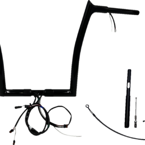 Handlebar Kit - Pointed Top - 14" - Black
