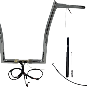 Handlebar Kit - Pointed Top - 16" - Chrome