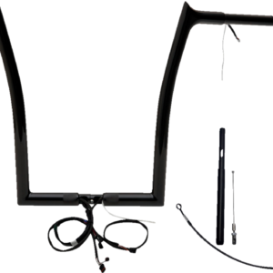 Handlebar Kit - Pointed Top - 16" - Black