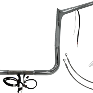 Handlebar Kit - Pointed Top - 14" - Chrome