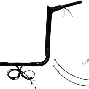 Handlebar Kit - Pointed Top - 16" - Black