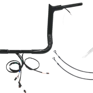 Handlebar Kit - Pointed Top - 12" - Black
