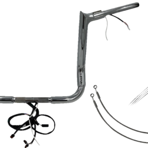 Handlebar Kit - Pointed Top - 14" - Chrome