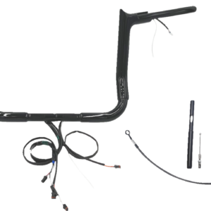 Handlebar Kit - Pointed Top - 12" - Black
