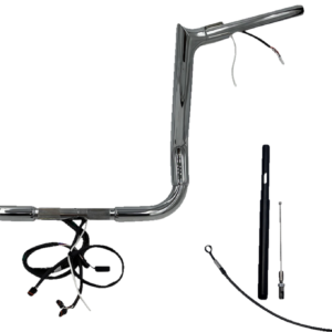 Handlebar Kit - Pointed Top - 14" - Chrome