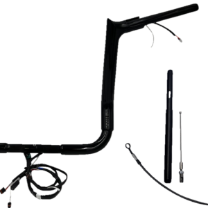 Handlebar Kit - Pointed Top - 14" - Black