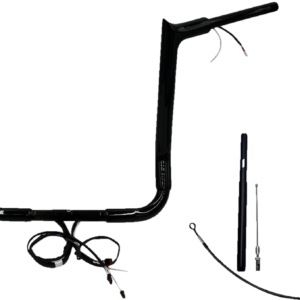 Handlebar Kit - Pointed Top - 16" - Black