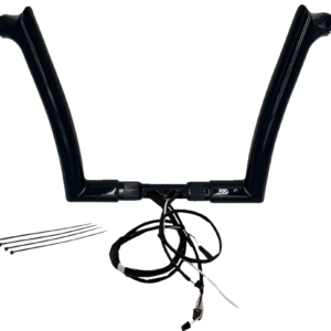 Handlebar Kit - Pointed Top - 12" - Black