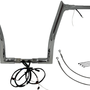 Handlebar Kit - Pointed Top - 14" - Chrome