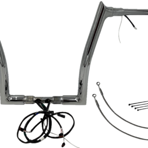 Handlebar Kit - Pointed Top - 14" - Chrome