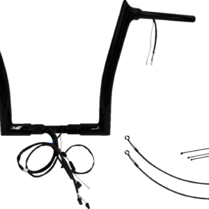 Handlebar Kit - Pointed Top - 14" - Black