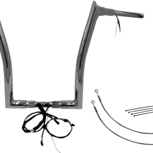Handlebar Kit - Pointed Top - 16" - Chrome