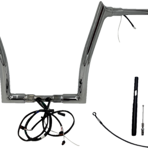 Handlebar Kit - Pointed Top - 14" - Chrome