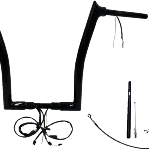 Handlebar Kit - Pointed Top - 16" - Black