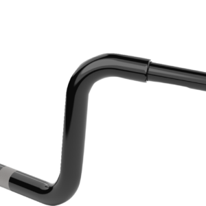 Handlebar - Twin Round - 8" - Black