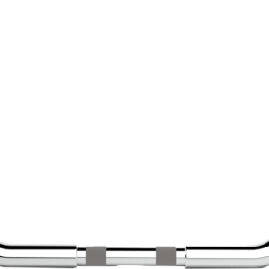 Handlebar - Twin Round - 12" - Chrome