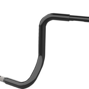 Handlebar - Twin Round - 12" - Black