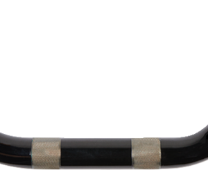 Handlebar - 1-1/8" - Mid Bend - Black