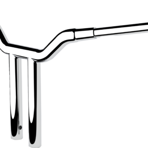 Handlebar - One-Piece Kagefighter - 14" x 1-1/2" - Chrome