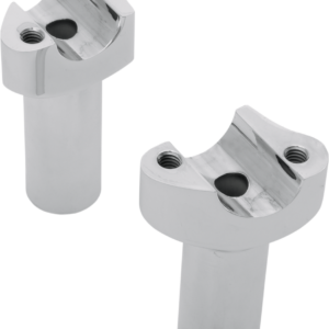 Risers - Straight - 3-1/2" - Chrome