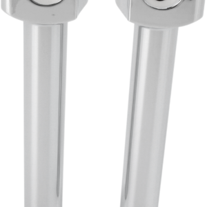 Risers - Straight - 8" - Chrome