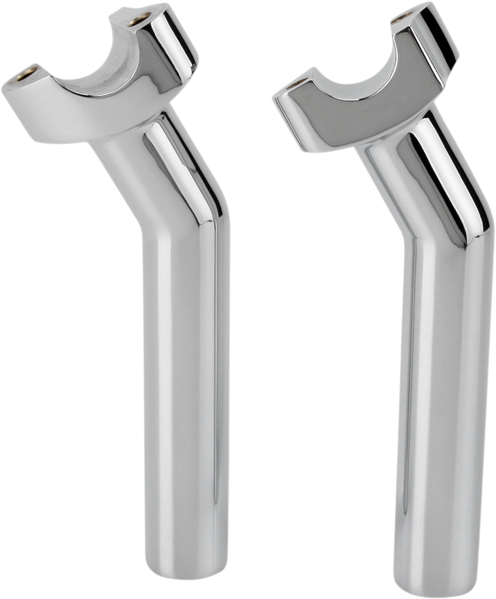 Risers - Pullback - 6-1/2" - Chrome
