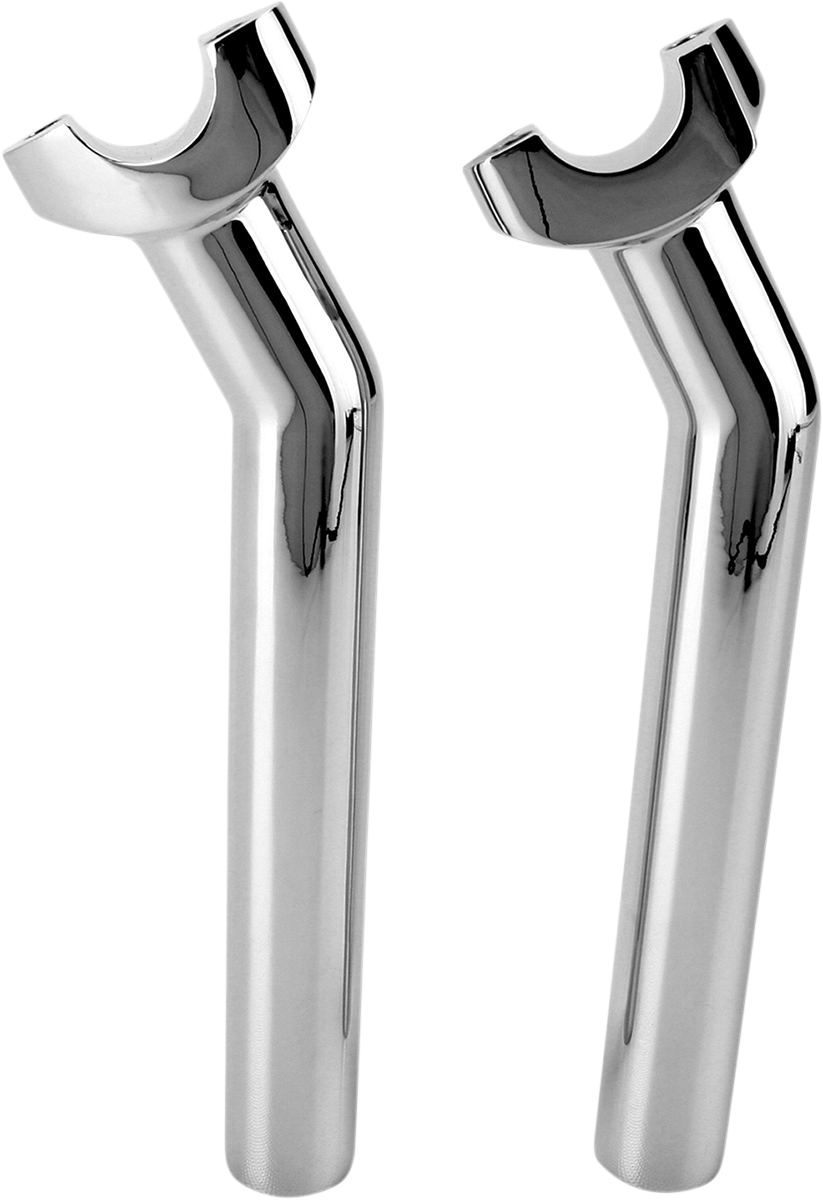 Risers - Pullback - 8-1/2" - Chrome