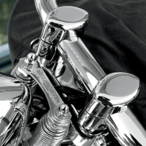 Risers - Big Buffalo - Springer - 1-1/2" - Chrome
