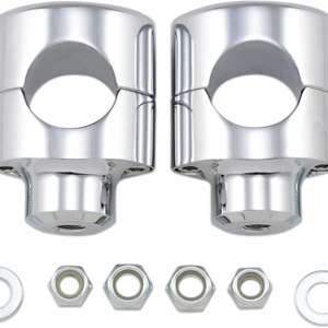 Risers - Big Buffalo - 1-1/2" - Chrome