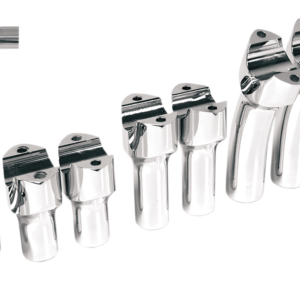 Risers - Big Buffalo - 6" - Chrome