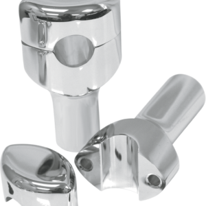 Risers - Smooth - 3" - Chrome