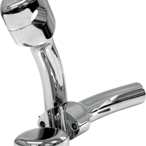 Risers - Smooth - Pullback - 5-1/2" - Chrome