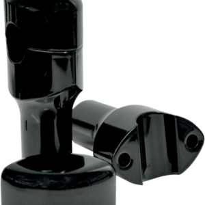 Risers - Smooth - 3" - Black