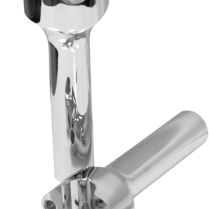 Risers - Hefty Smooth - 6" - Chrome