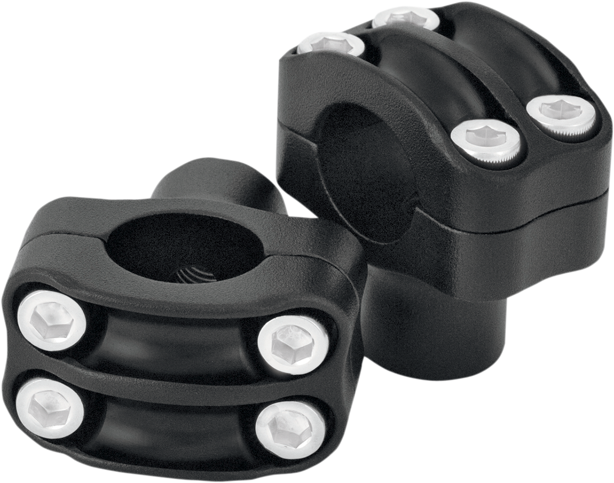 Risers - Four-Bolt - 1-1/2" - Black Ops