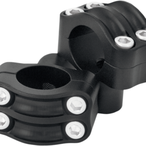 Risers - Four-Bolt - 1-1/2" x 1-1/4" - Black Ops