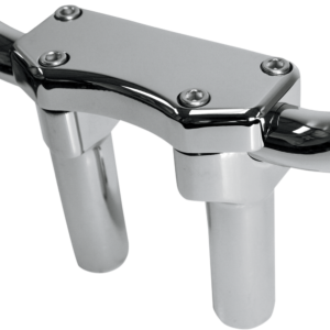 Risers - 4" - Buffalo - Top - Chrome