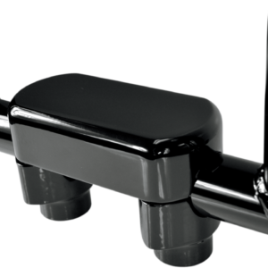 Risers - Solid Top - 1-1/2" - Black