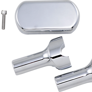 Risers - Solid Top - 4" - Chrome