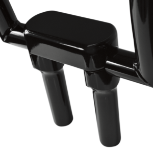 Risers - Solid Top - 6" - Black