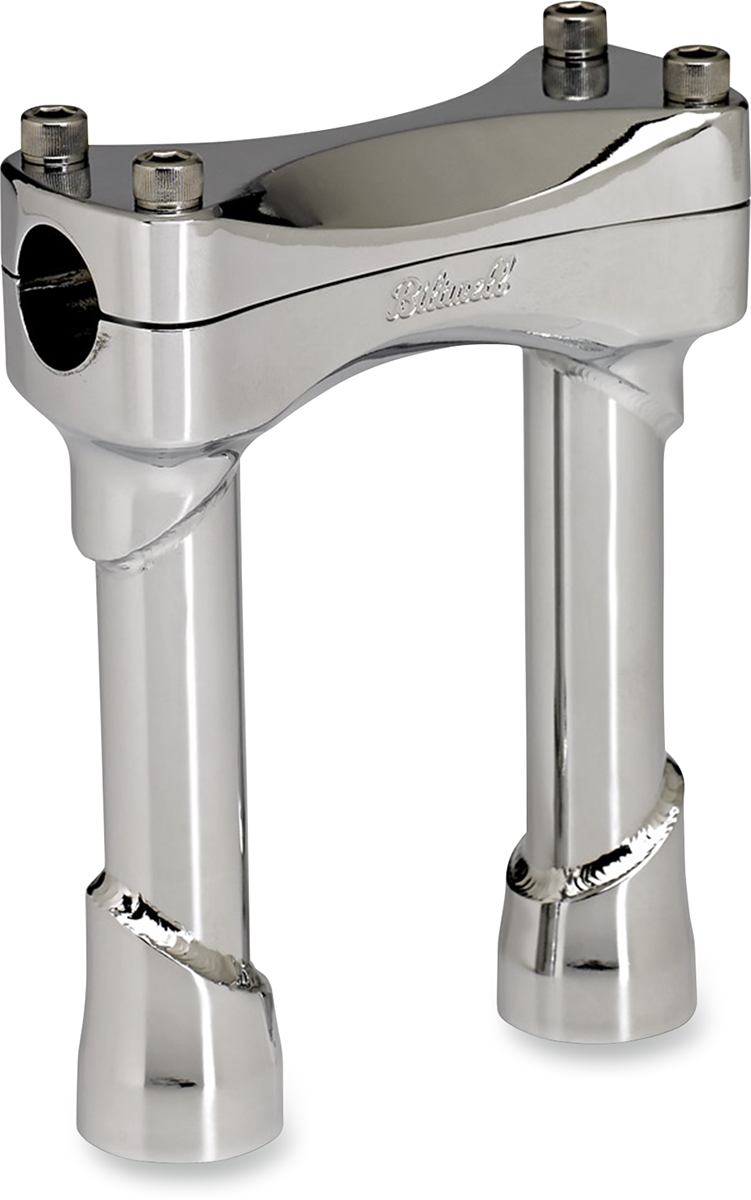 Risers - Murdock - 6" - Chrome