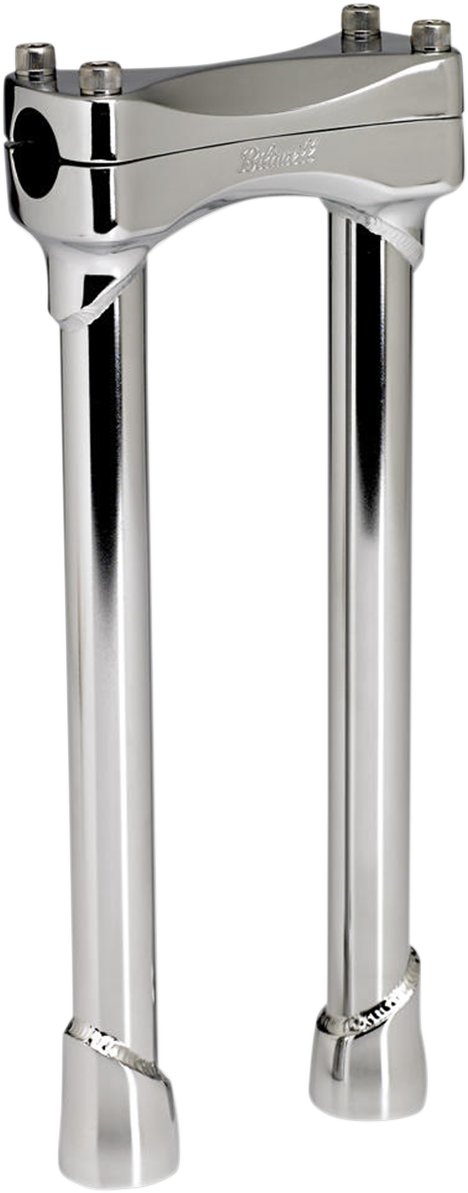 Risers - Murdock - 12" - Chrome