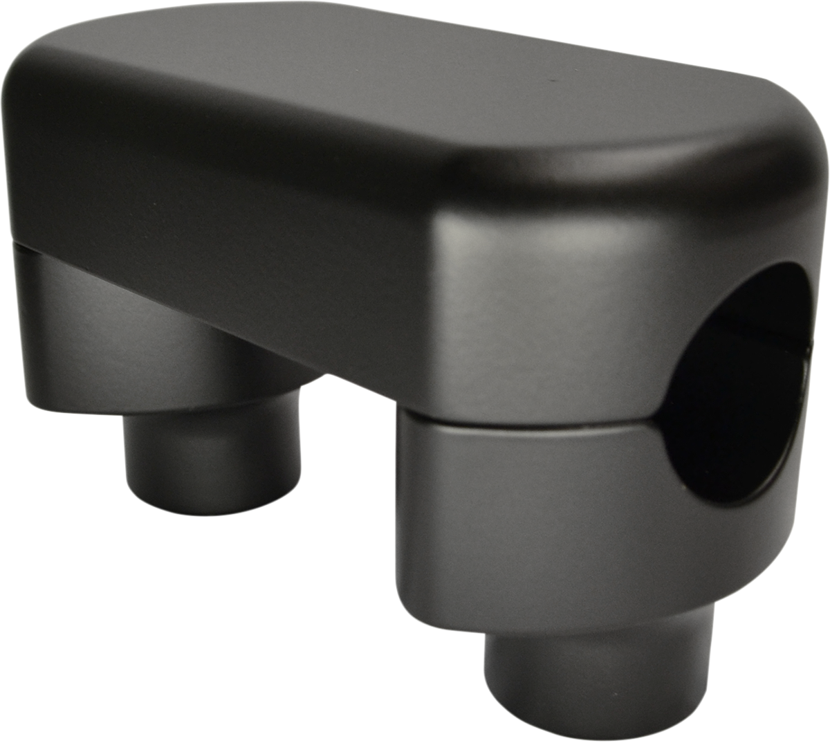 Risers - Hefty - Top - 1-1/2" - Flat Black