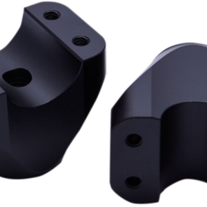 Risers - Assault - 2" x 1-1/4" - Black