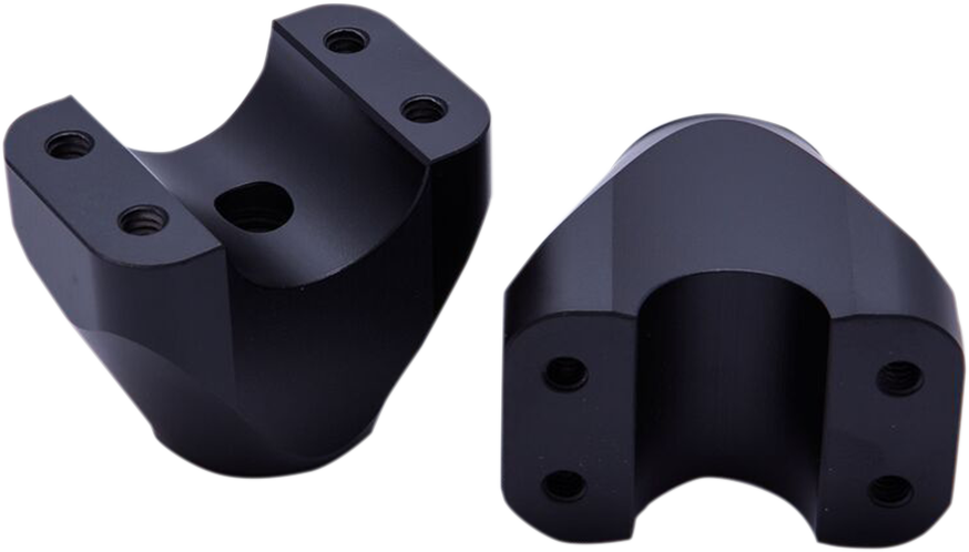 Risers - Assault - 2" x 1-1/4" - Black