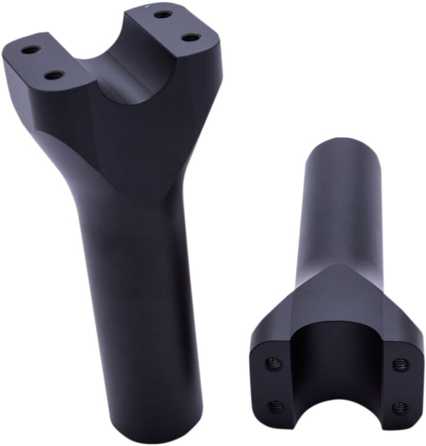Risers - Assault - 6" x 1-1/4" - Black