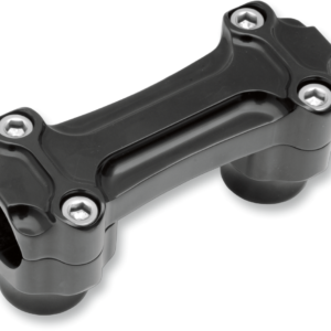 Risers - Bone - 1" x 1-1/4" - Black