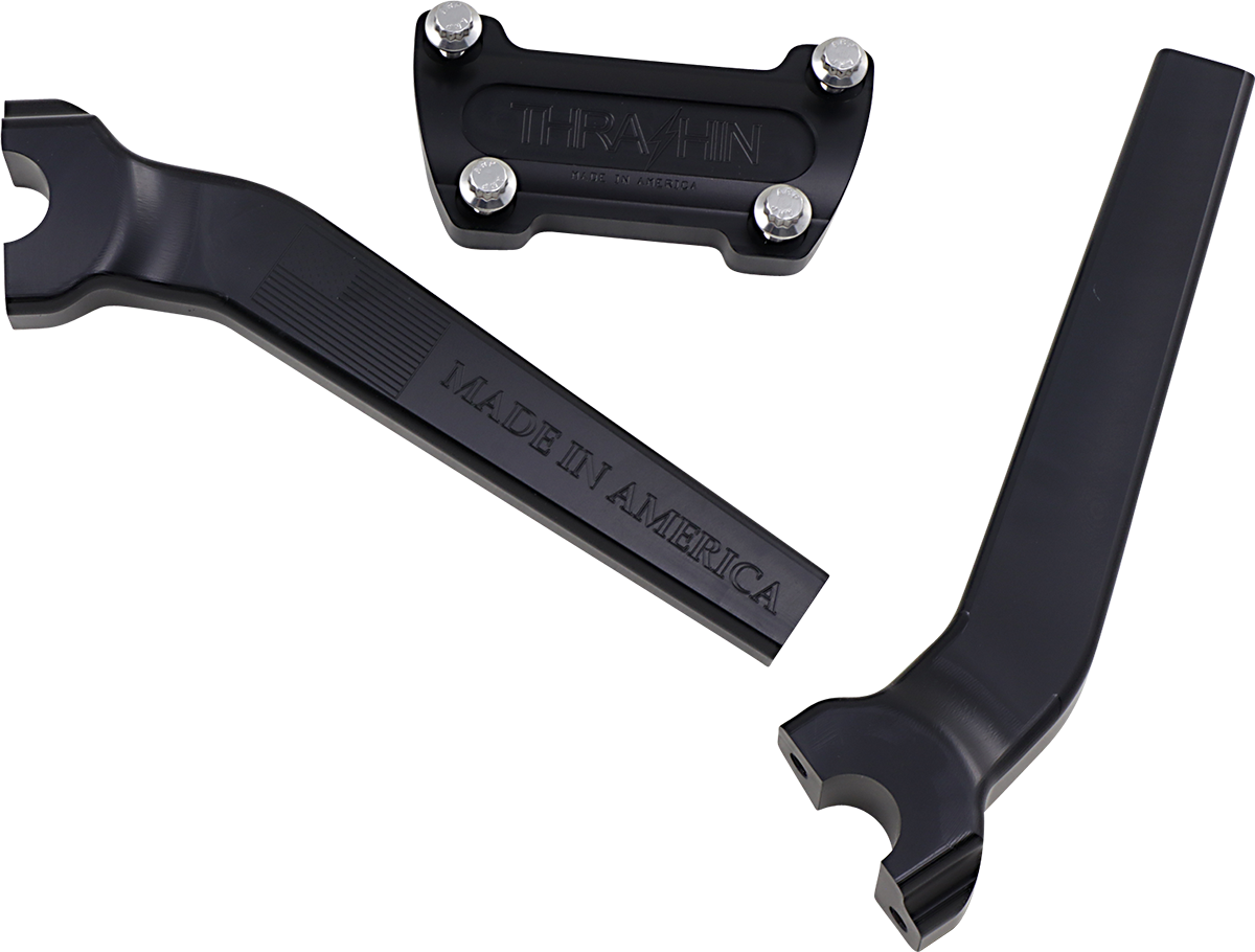 Risers - Pull Back - 9-1/2" - Black - Image 3